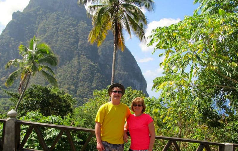 By the Petit Piton, Soufriere, Spencer Ambrose Tours, Land, Sea & Beach Advventure, St. Lucia