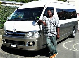 Transfer Service with Spencer Ambrose Tours, St. Lucia