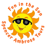 Fun in the Sun logo with Spencer Ambrose Tours
